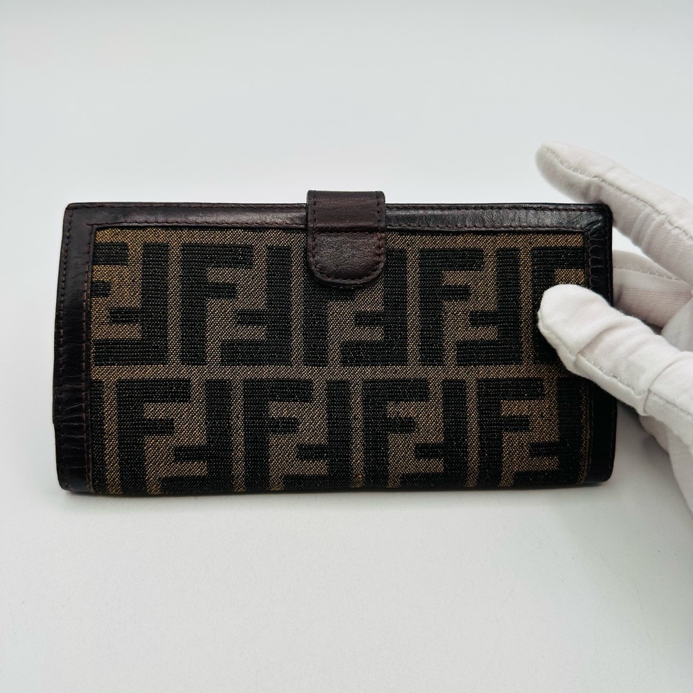 Fendi Long Zucca Wallet